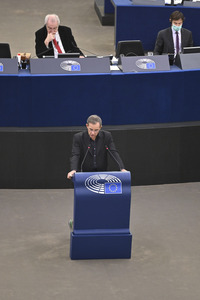 Plenartagung im Europäischen Parlament in Straßburg
