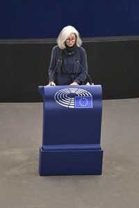 Plenartagung im Europäischen Parlament in Straßburg