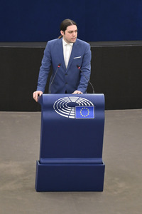 Plenartagung im Europäischen Parlament in Straßburg