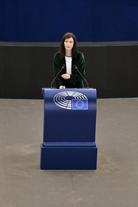 Plenartagung im Europäischen Parlament in Straßburg
