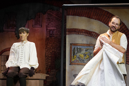 Theaterprobe 'Pinocchio' in Berlin