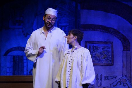 Theaterprobe 'Pinocchio' in Berlin