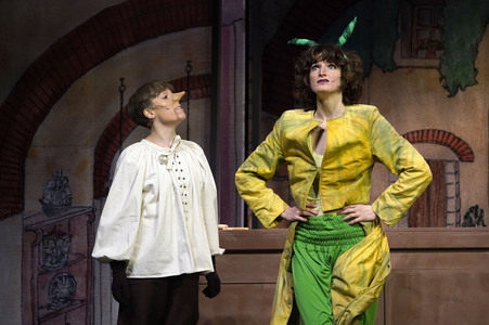 Theaterprobe 'Pinocchio' in Berlin