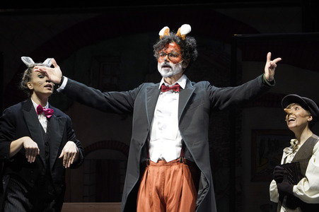 Theaterprobe 'Pinocchio' in Berlin