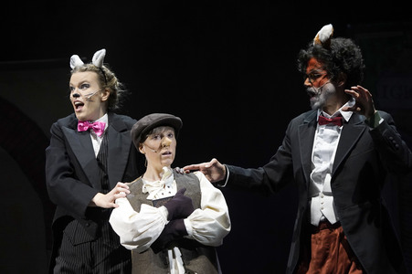 Theaterprobe 'Pinocchio' in Berlin