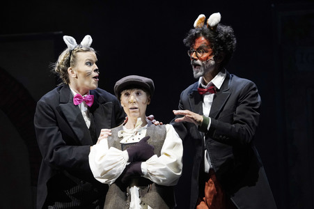 Theaterprobe 'Pinocchio' in Berlin