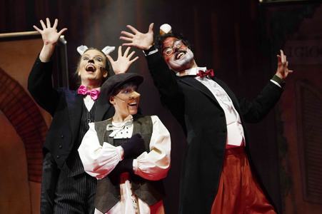 Theaterprobe 'Pinocchio' in Berlin