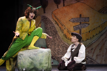 Theaterprobe 'Pinocchio' in Berlin