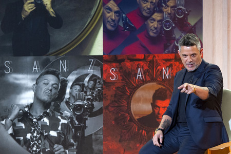 Albumpräsentation von Alejandro Sanz in Madrid