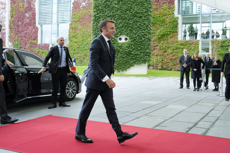 Empfang des Staatspräsidenten der Französischen Republik in Berlin