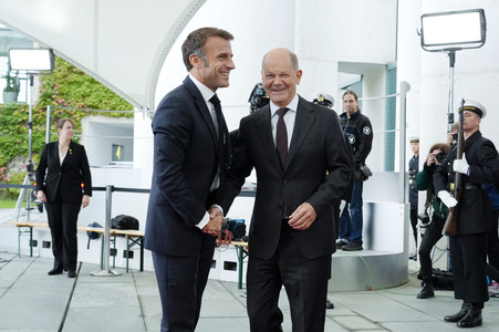 Empfang des Staatspräsidenten der Französischen Republik in Berlin