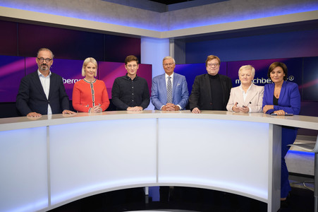 Talkshow 'maischberger' in Berlin