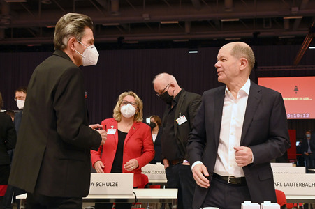 Ordentlicher Bundesparteitag der SPD in Berlin