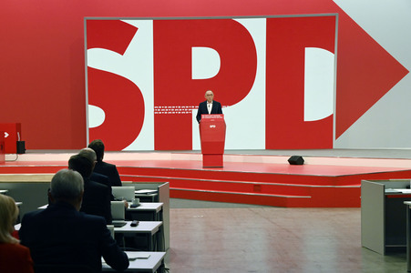 Ordentlicher Bundesparteitag der SPD in Berlin
