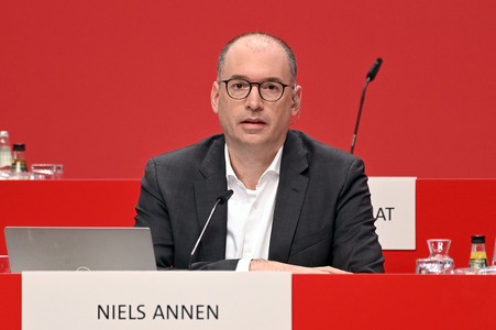 Ordentlicher Bundesparteitag der SPD in Berlin