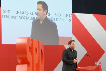 Ordentlicher Bundesparteitag der SPD in Berlin