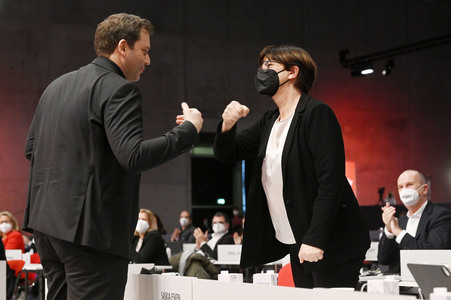 Ordentlicher Bundesparteitag der SPD in Berlin