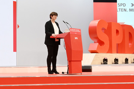 Ordentlicher Bundesparteitag der SPD in Berlin