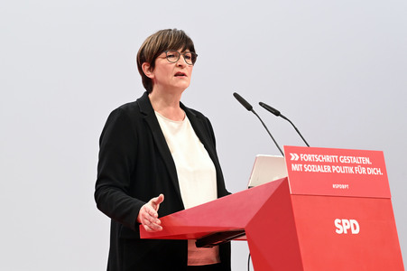 Ordentlicher Bundesparteitag der SPD in Berlin
