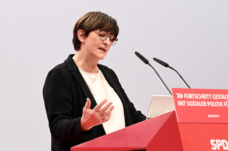 Ordentlicher Bundesparteitag der SPD in Berlin