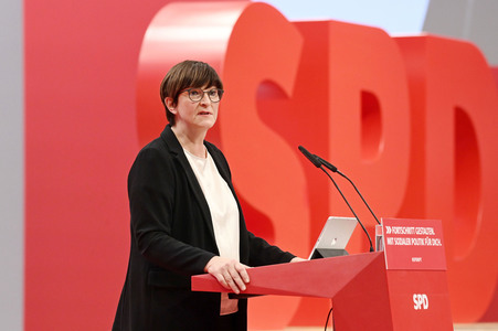 Ordentlicher Bundesparteitag der SPD in Berlin