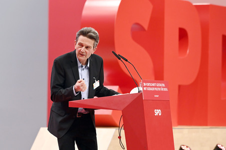 Ordentlicher Bundesparteitag der SPD in Berlin
