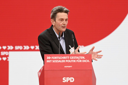 Ordentlicher Bundesparteitag der SPD in Berlin