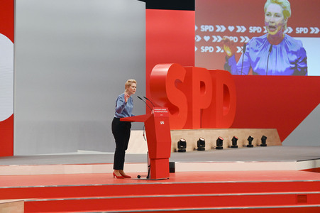 Ordentlicher Bundesparteitag der SPD in Berlin