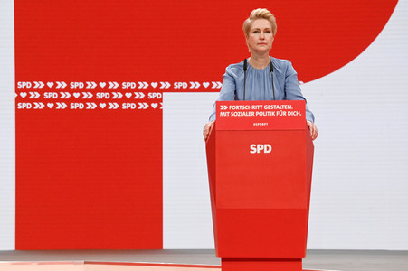 Ordentlicher Bundesparteitag der SPD in Berlin