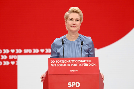 Ordentlicher Bundesparteitag der SPD in Berlin