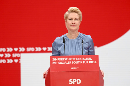 Ordentlicher Bundesparteitag der SPD in Berlin