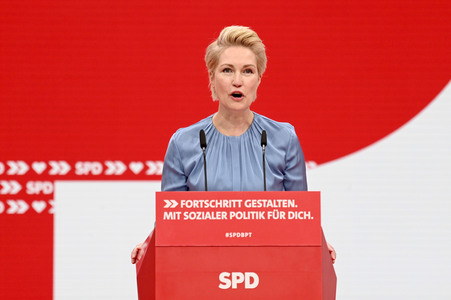 Ordentlicher Bundesparteitag der SPD in Berlin