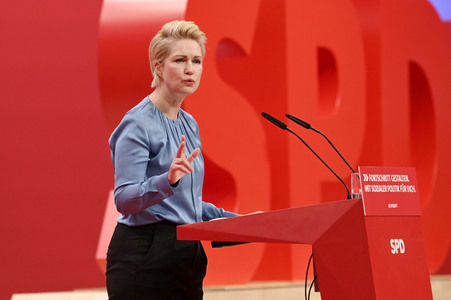 Ordentlicher Bundesparteitag der SPD in Berlin