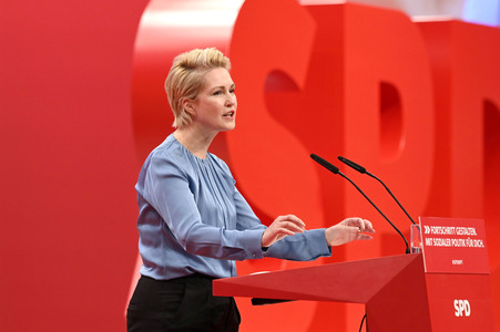 Ordentlicher Bundesparteitag der SPD in Berlin