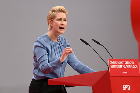Ordentlicher Bundesparteitag der SPD in Berlin