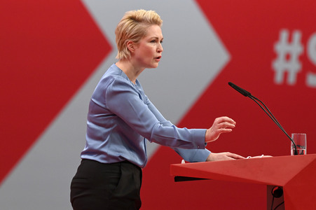 Ordentlicher Bundesparteitag der SPD in Berlin