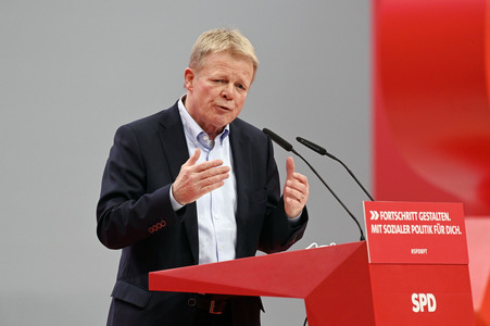 Ordentlicher Bundesparteitag der SPD in Berlin