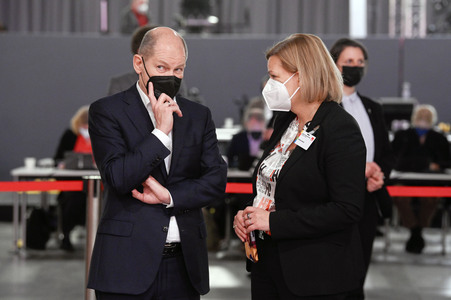 Ordentlicher Bundesparteitag der SPD in Berlin