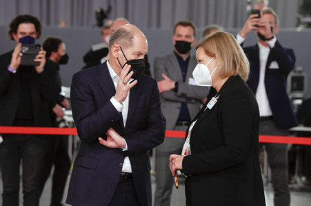 Ordentlicher Bundesparteitag der SPD in Berlin