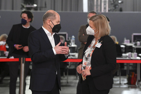 Ordentlicher Bundesparteitag der SPD in Berlin
