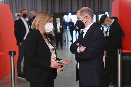 Ordentlicher Bundesparteitag der SPD in Berlin