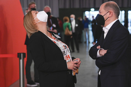 Ordentlicher Bundesparteitag der SPD in Berlin