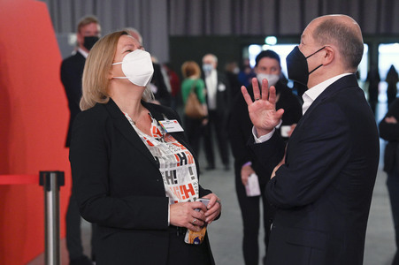 Ordentlicher Bundesparteitag der SPD in Berlin