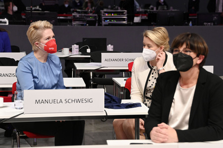 Ordentlicher Bundesparteitag der SPD in Berlin