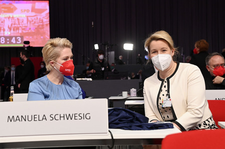 Ordentlicher Bundesparteitag der SPD in Berlin