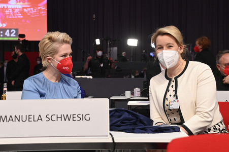 Ordentlicher Bundesparteitag der SPD in Berlin