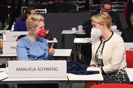 Ordentlicher Bundesparteitag der SPD in Berlin