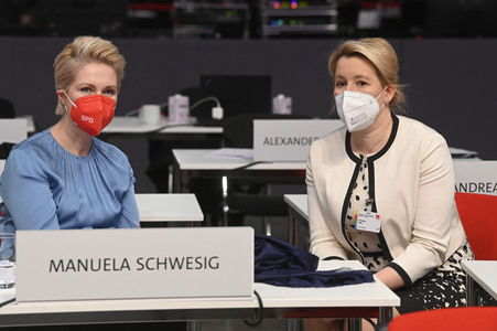 Ordentlicher Bundesparteitag der SPD in Berlin