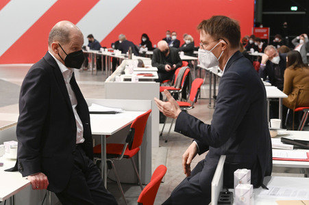 Ordentlicher Bundesparteitag der SPD in Berlin
