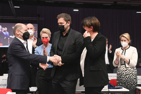 Ordentlicher Bundesparteitag der SPD in Berlin
